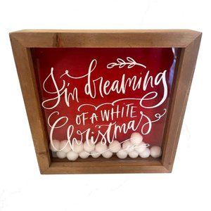 I'm Dreaming of a white Christmas Picture With Balls